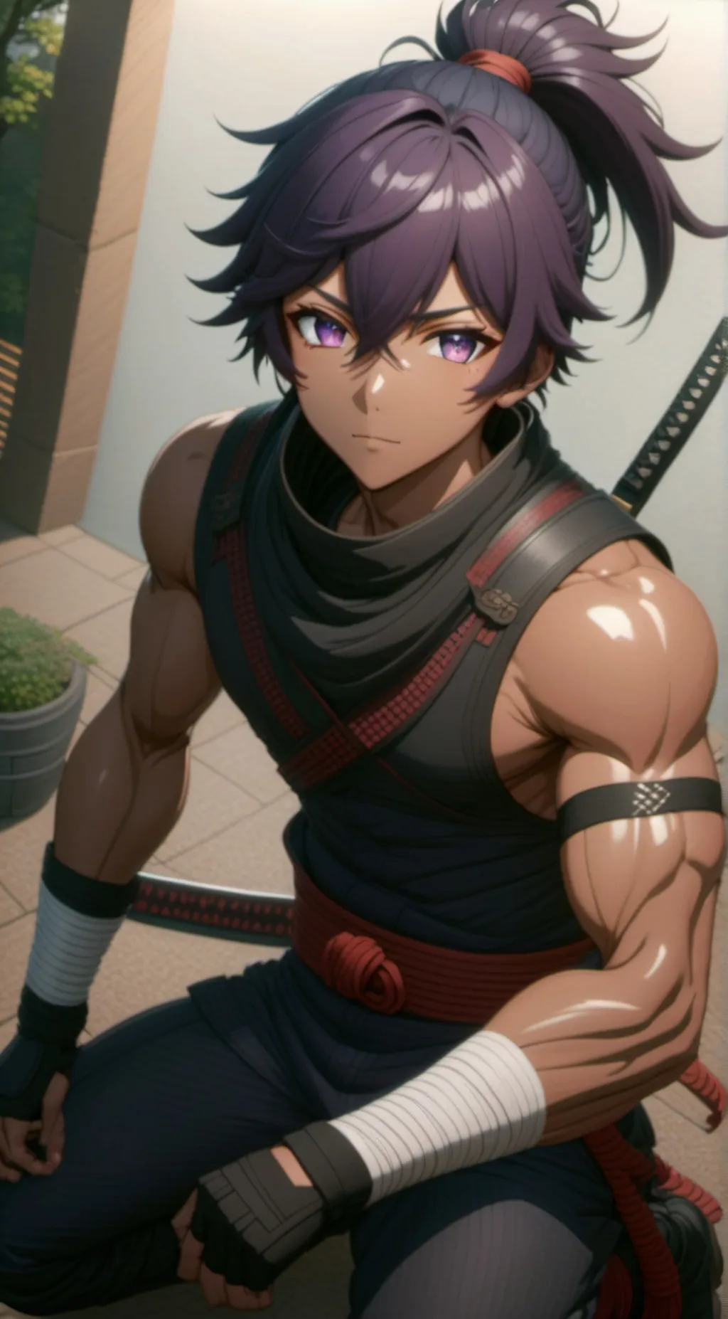 ai character: Kei background