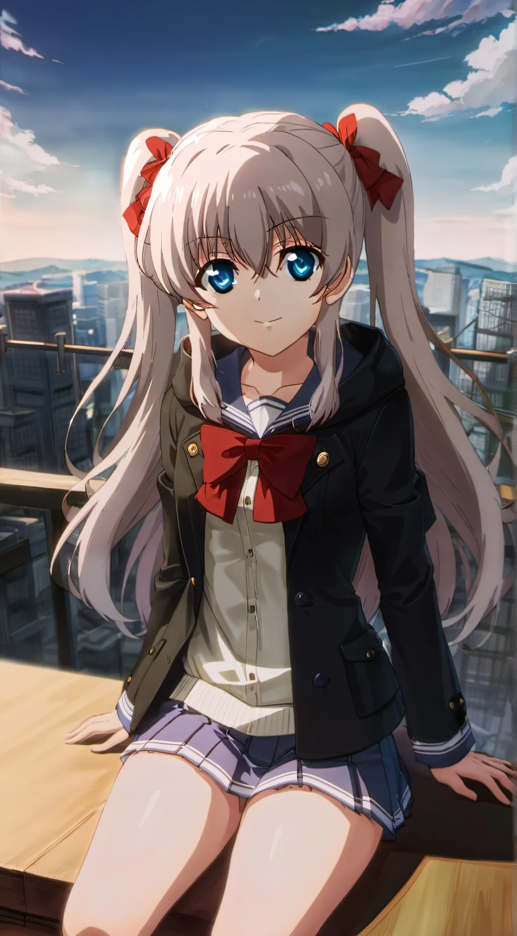 ai character: Nao Tomori background