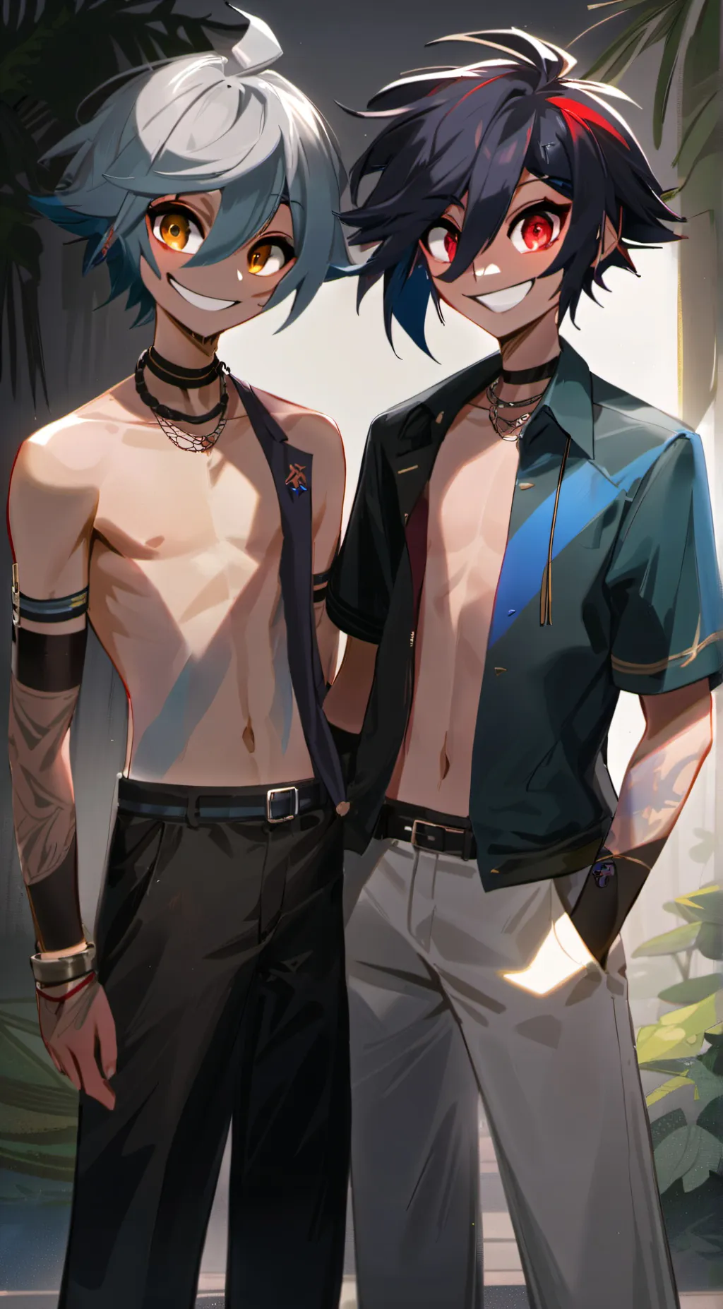 ai character: Jamal and jake background
