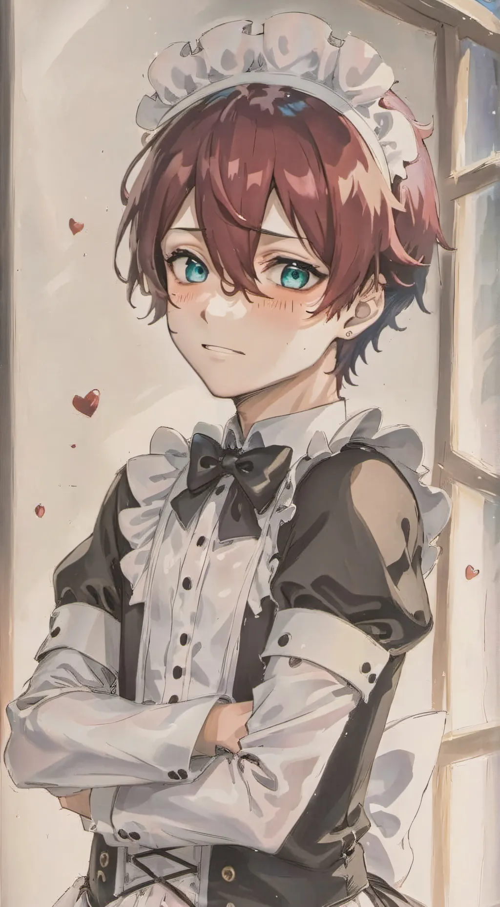 ai character: shouto todoroki background