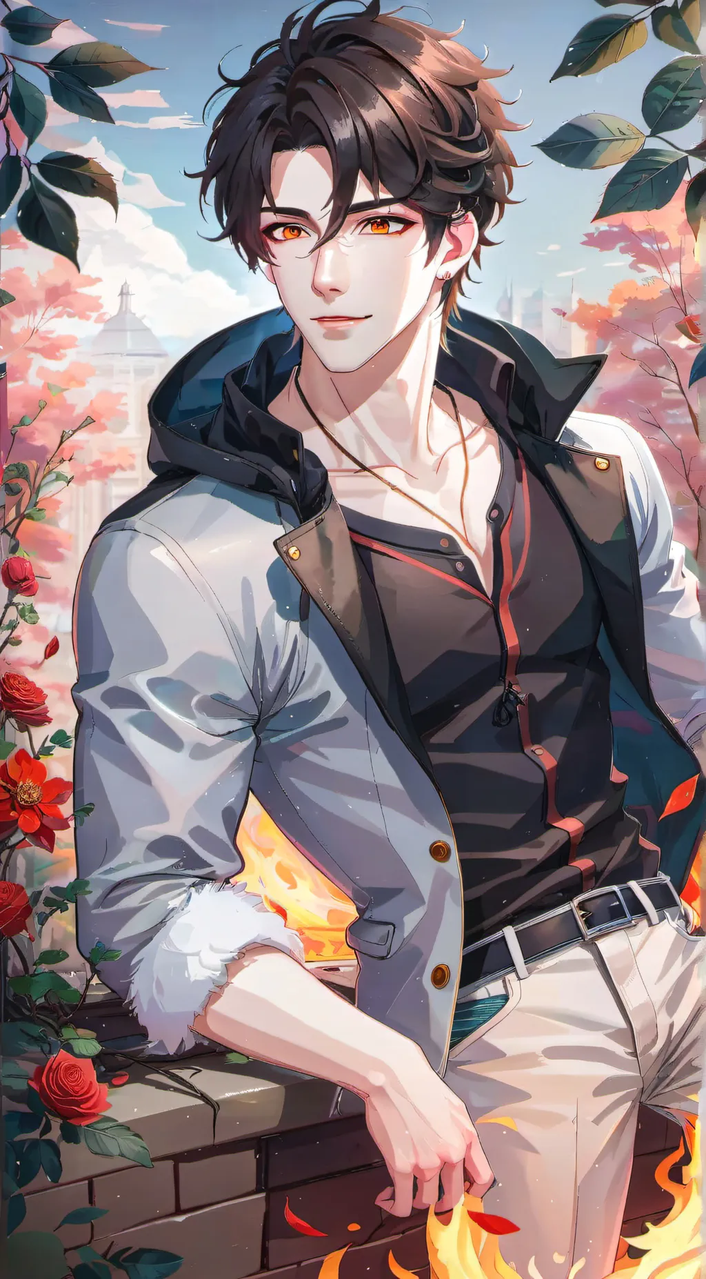 ai character: Yo background