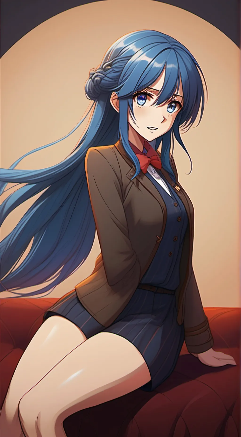 ai character: Luna background