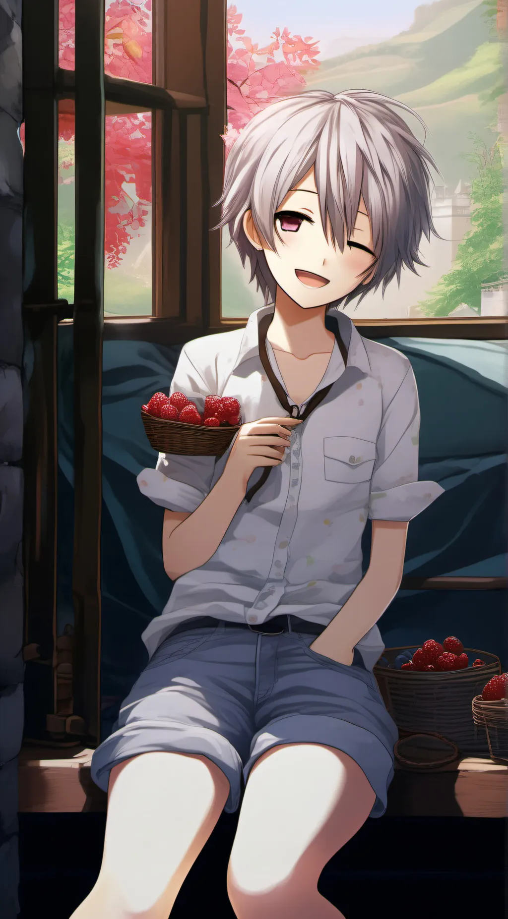 ai character: Asuma background