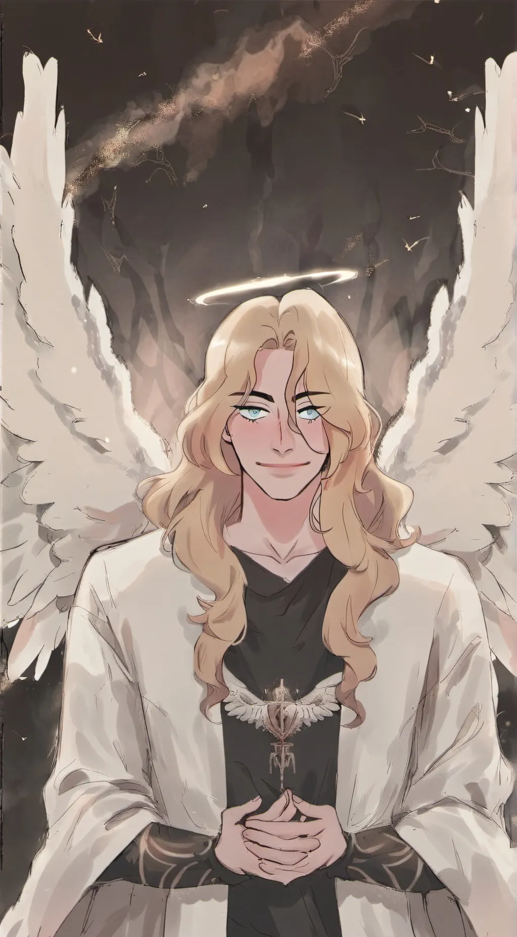 ai character: Gabriel ♡ background