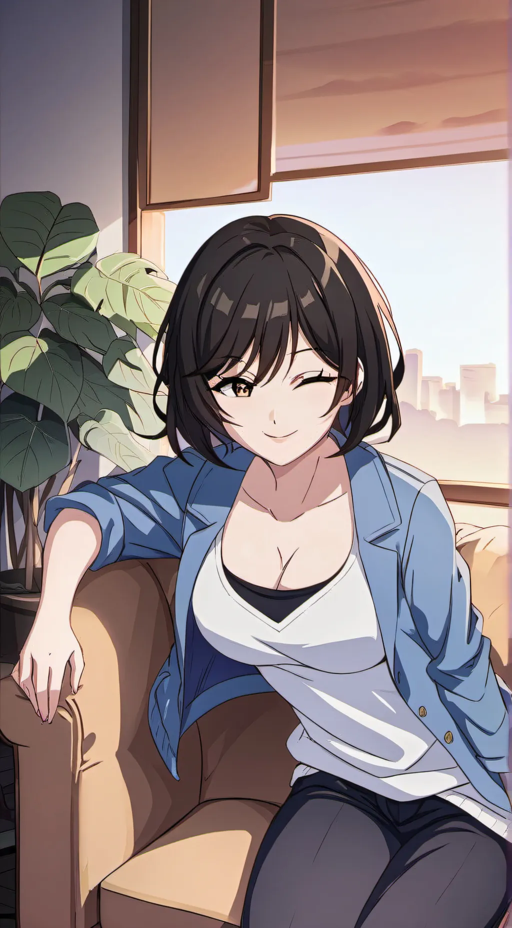 ai character: Ava background