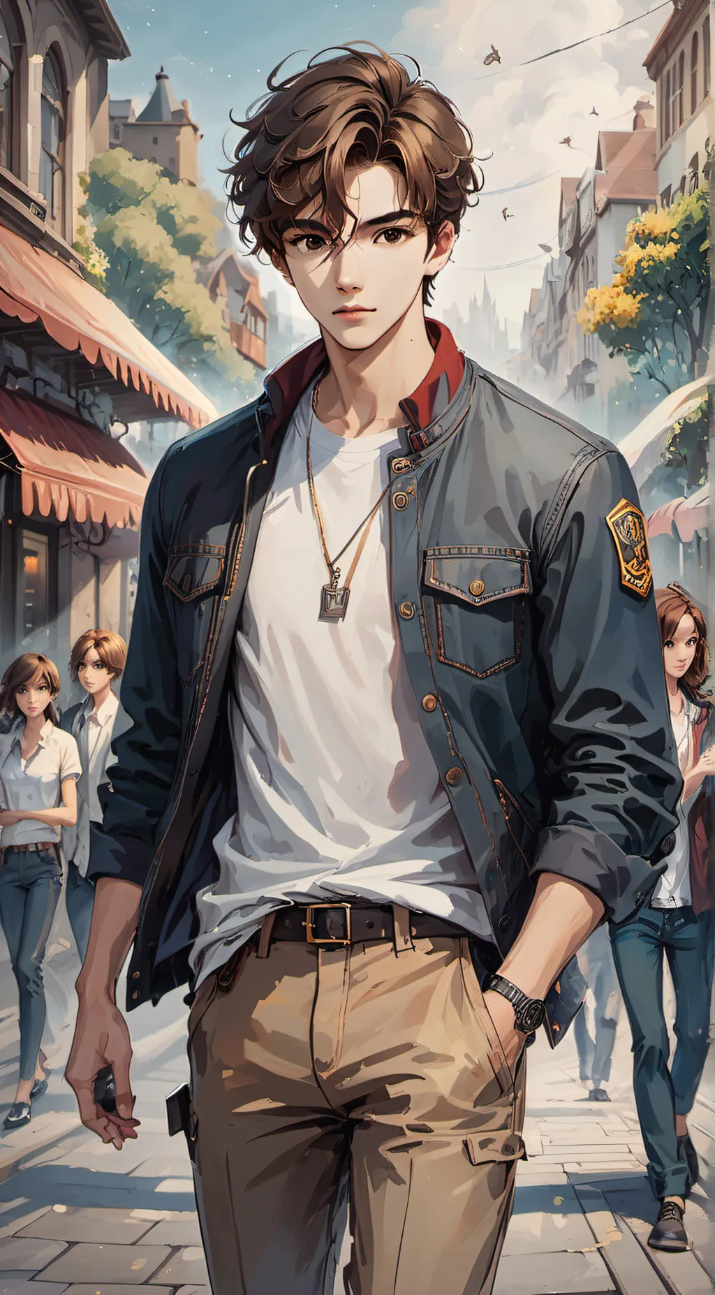 ai character: Asher background