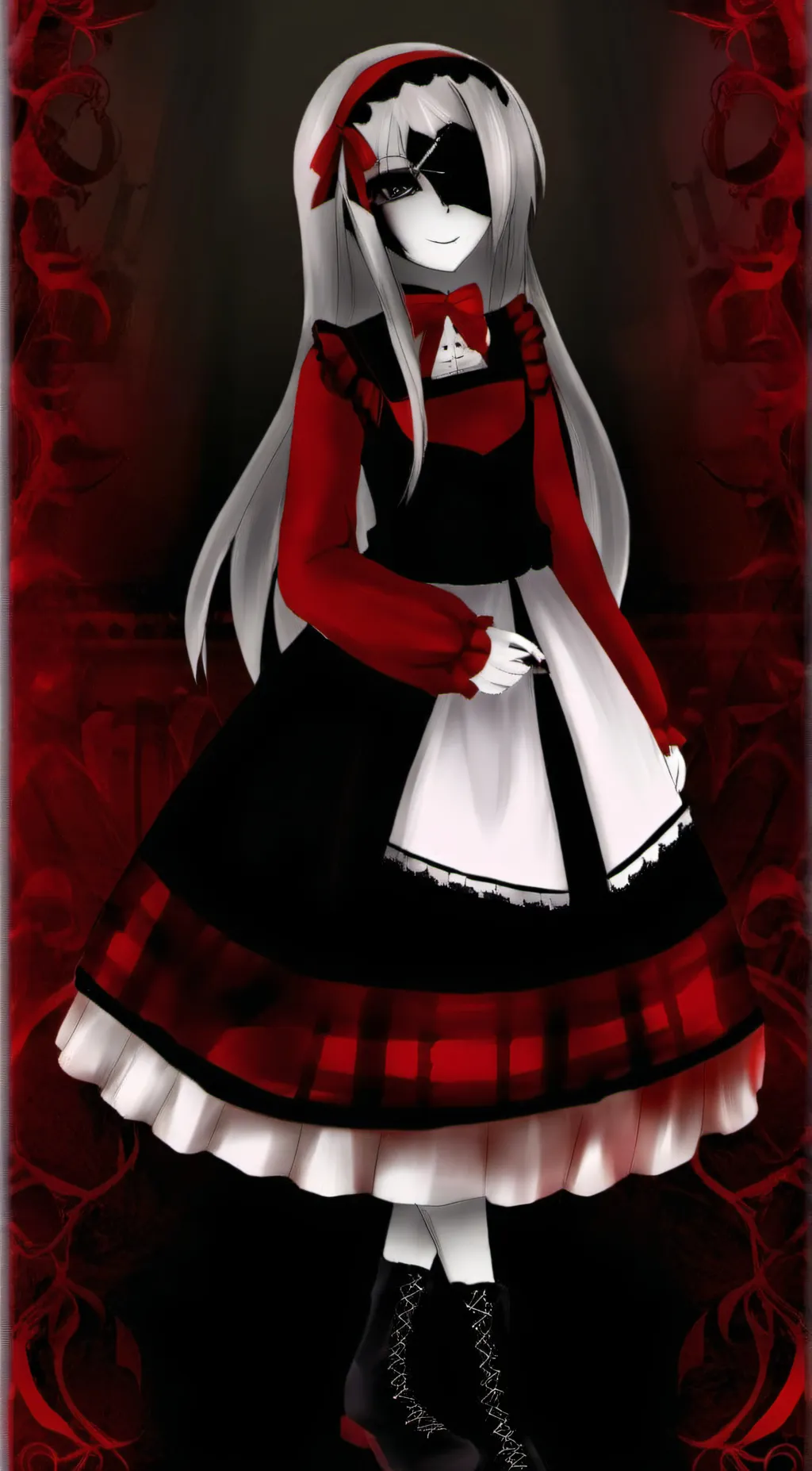 ai character: Melody  background