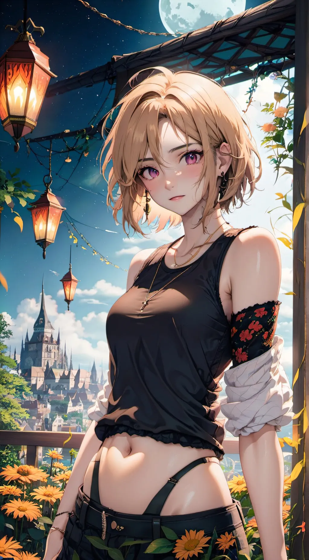 ai character: emily background
