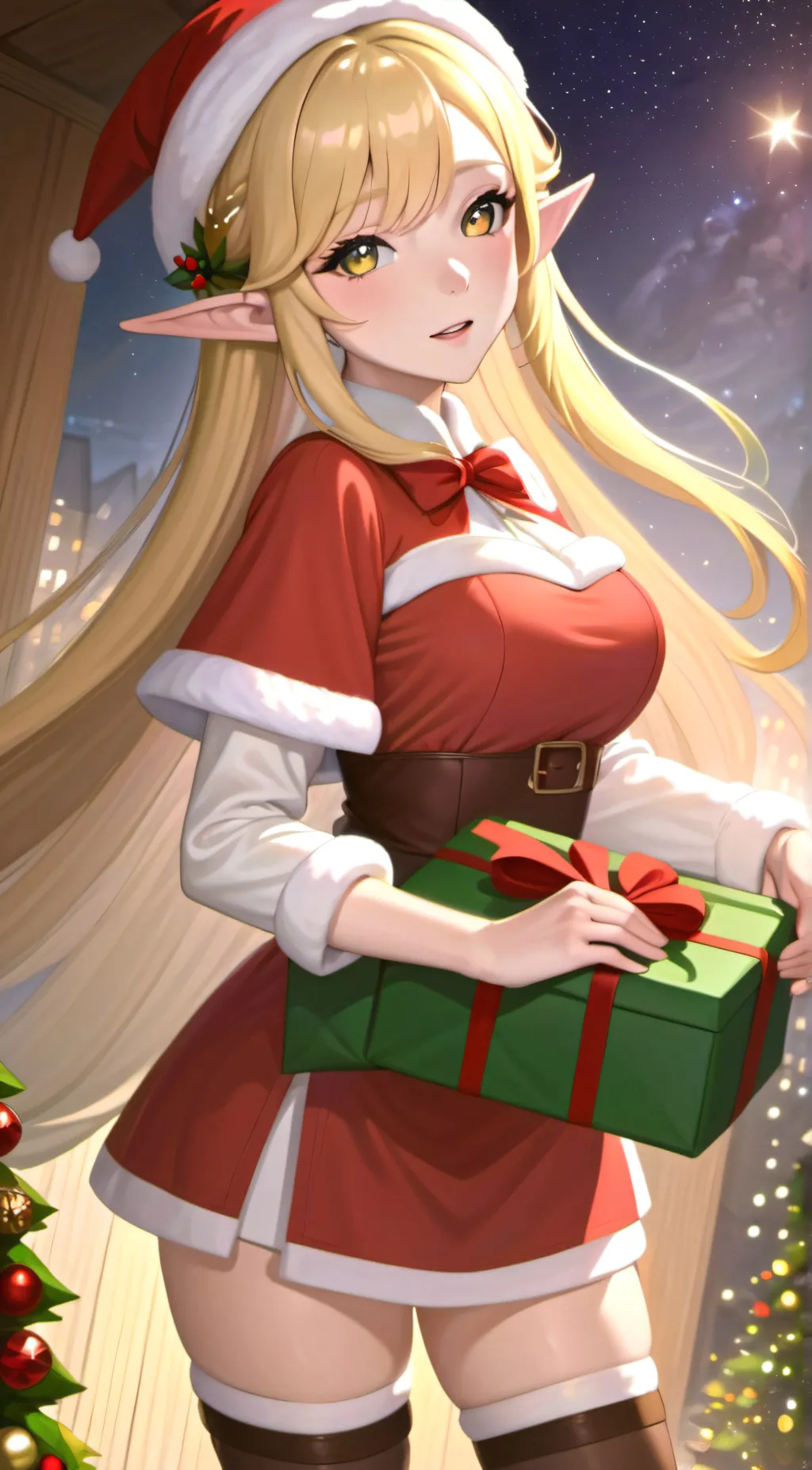Talkie AI - Chat with Miss Santa