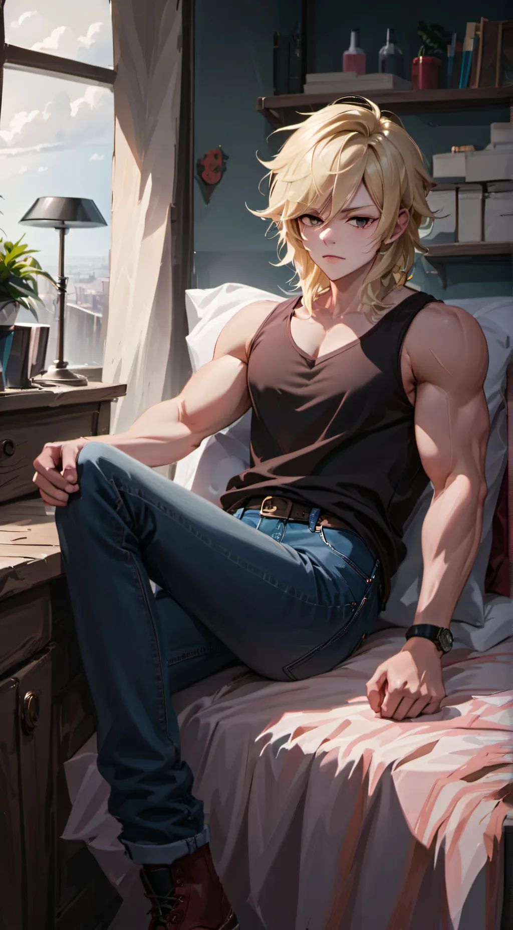 ai character: Alex background