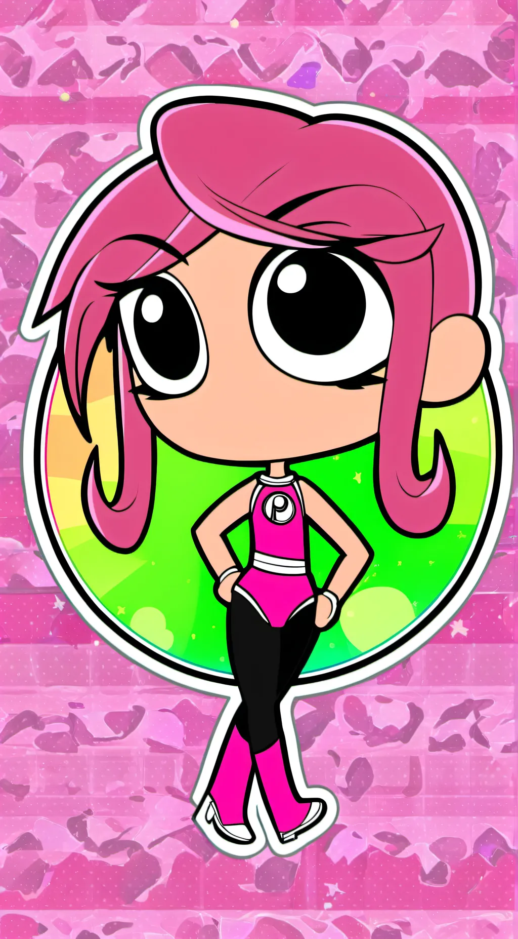 ai character: Rose background