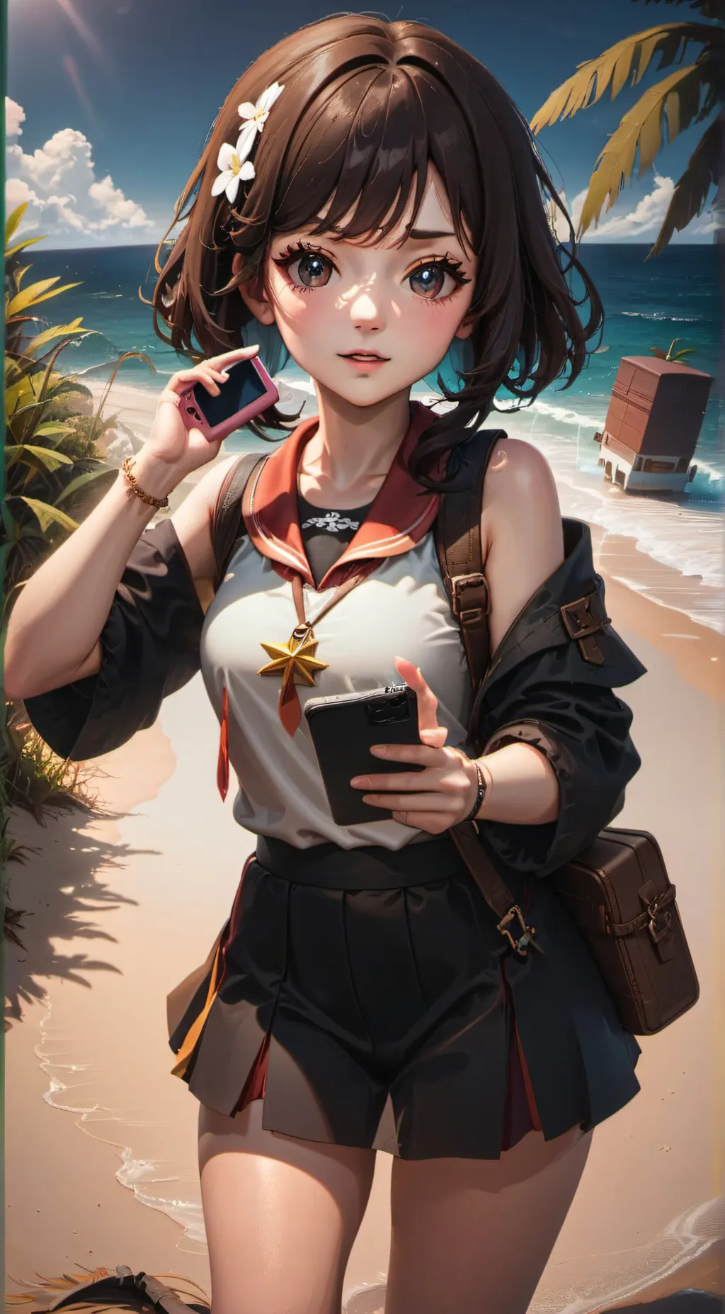 ai character: emma background