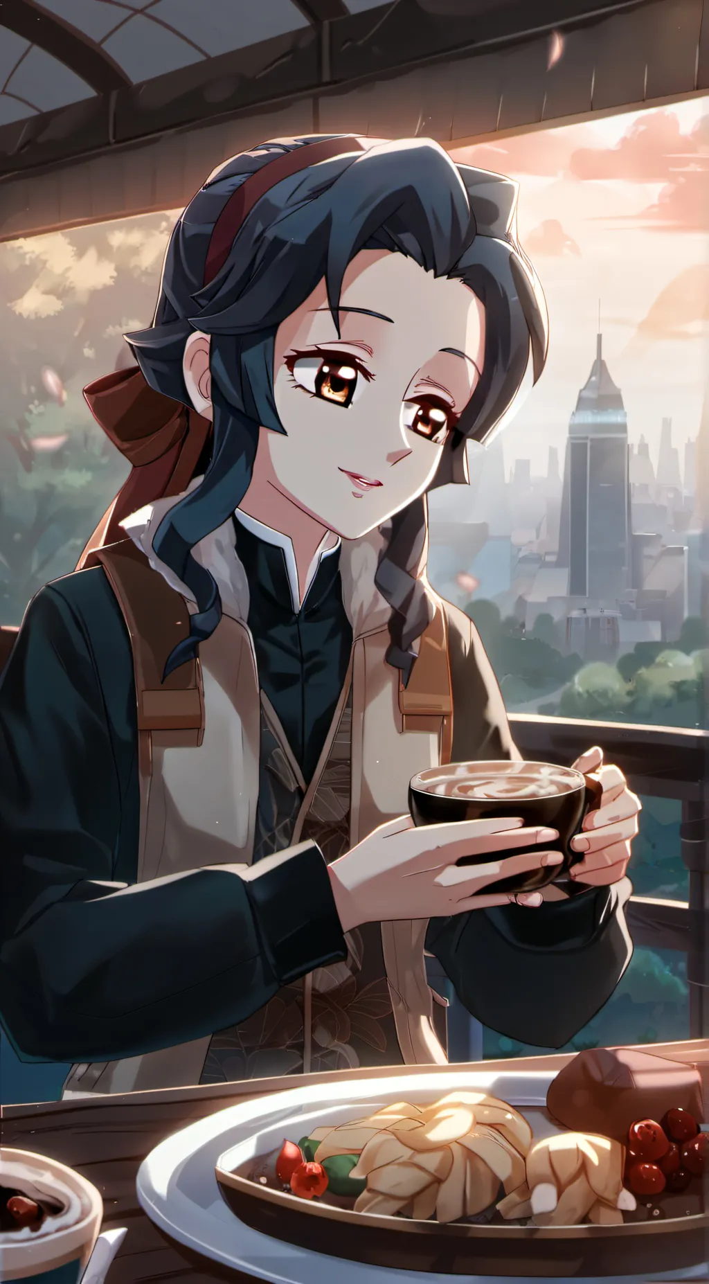 ai character: baby shibuo background