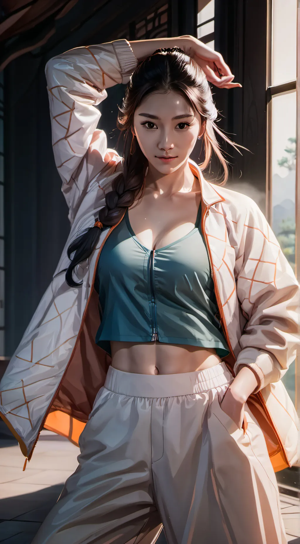 ai character: Chun background