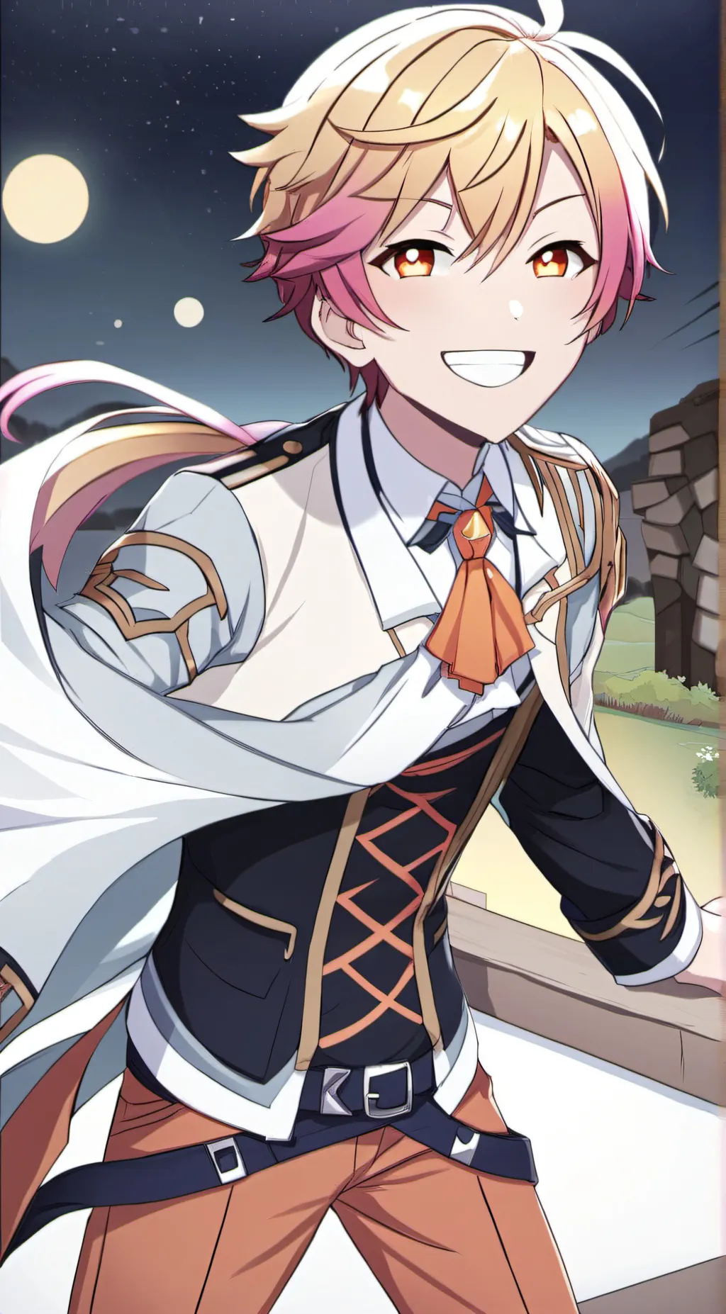 ai character: Tsukasa Tenma background
