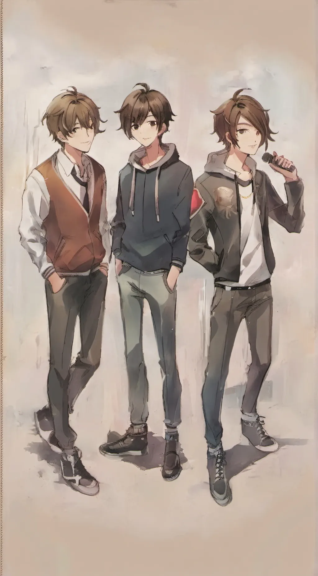 ai character: max beck and colt background