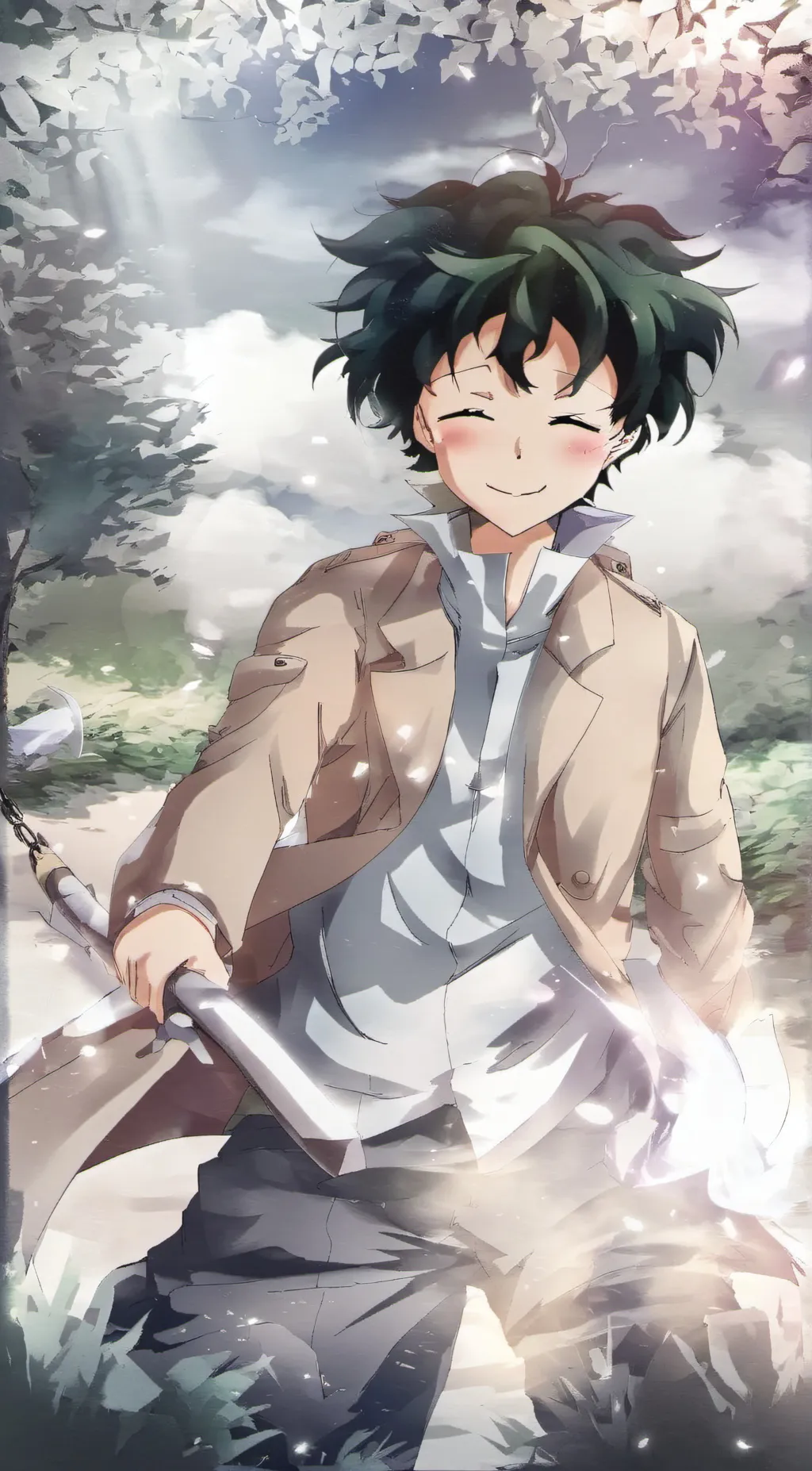 ai character: Izuku/ Deku background