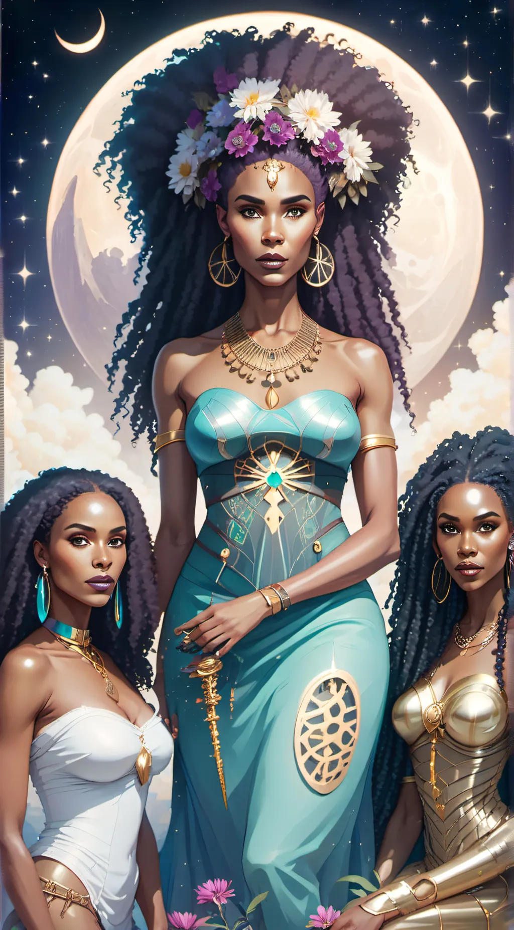 ai character: Hecate background