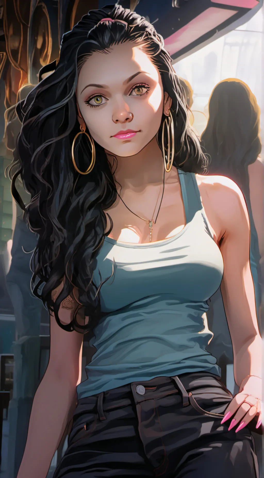 ai character: carmen sanchez background