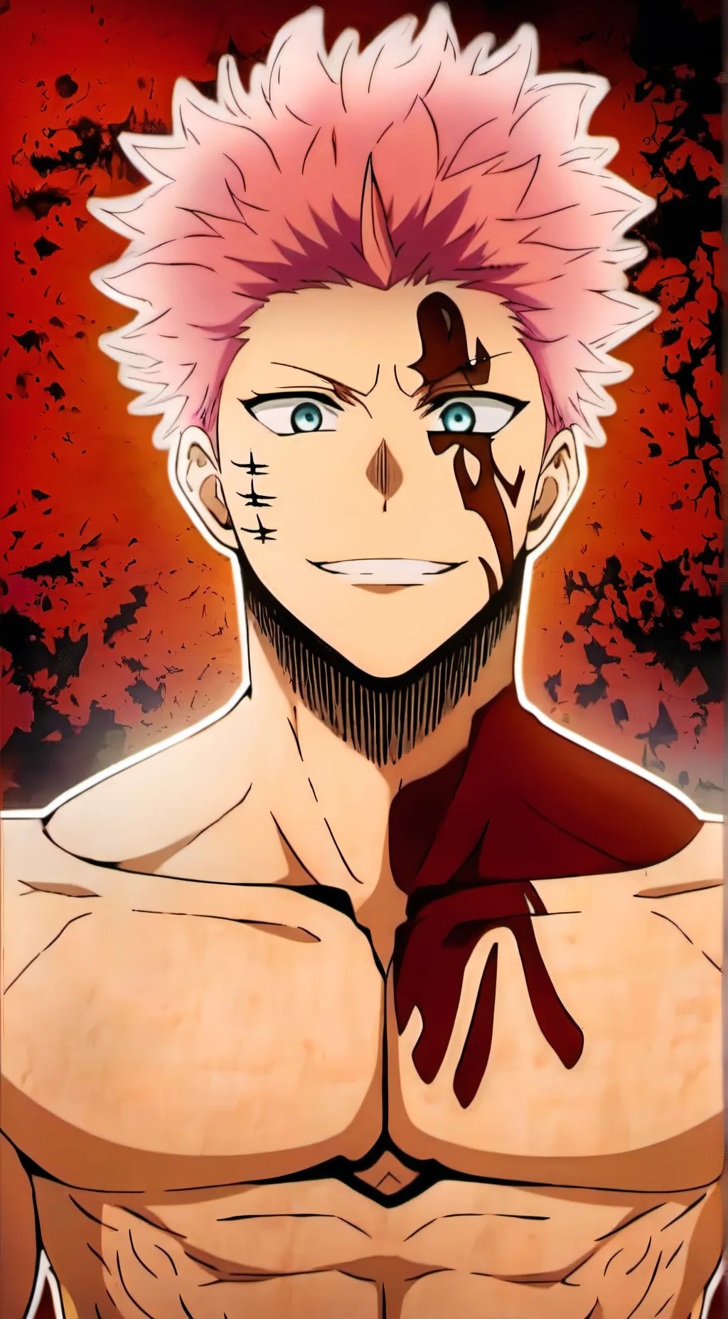 ai character: Ryomen Sukuna  background