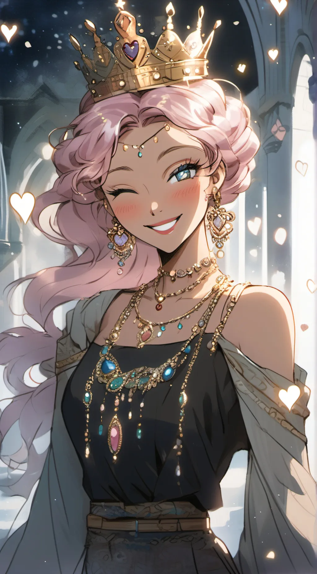 ai character: kalea  background
