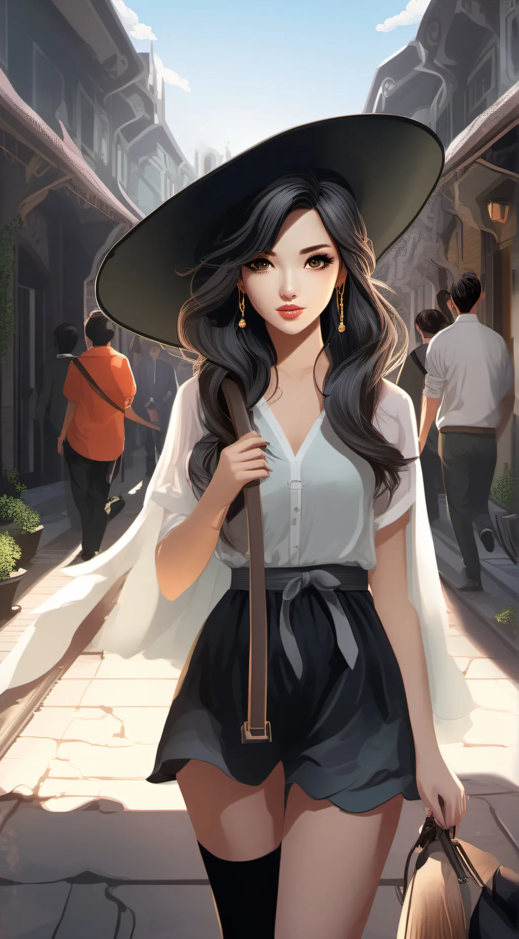 ai character: emma background