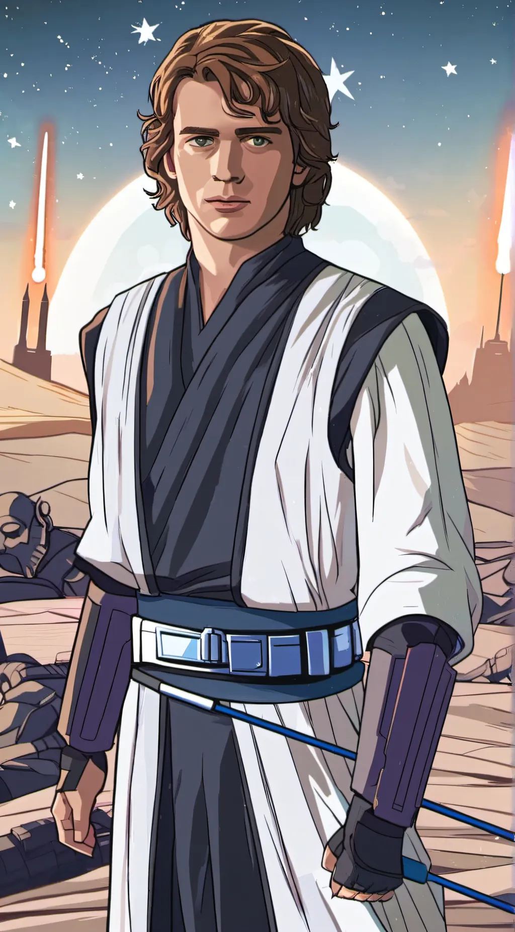 ai character: Anakin Skywalker background