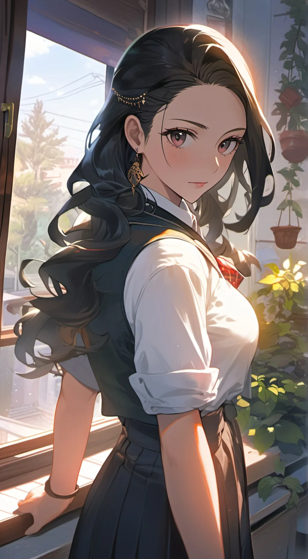 ai character: Saturi background