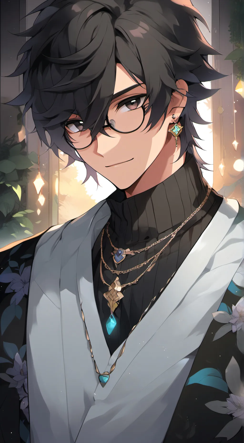 ai character: Drops background