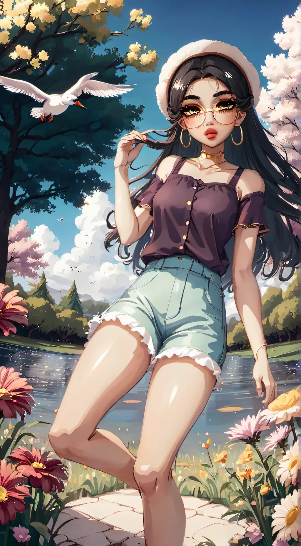 ai character: Lucy background