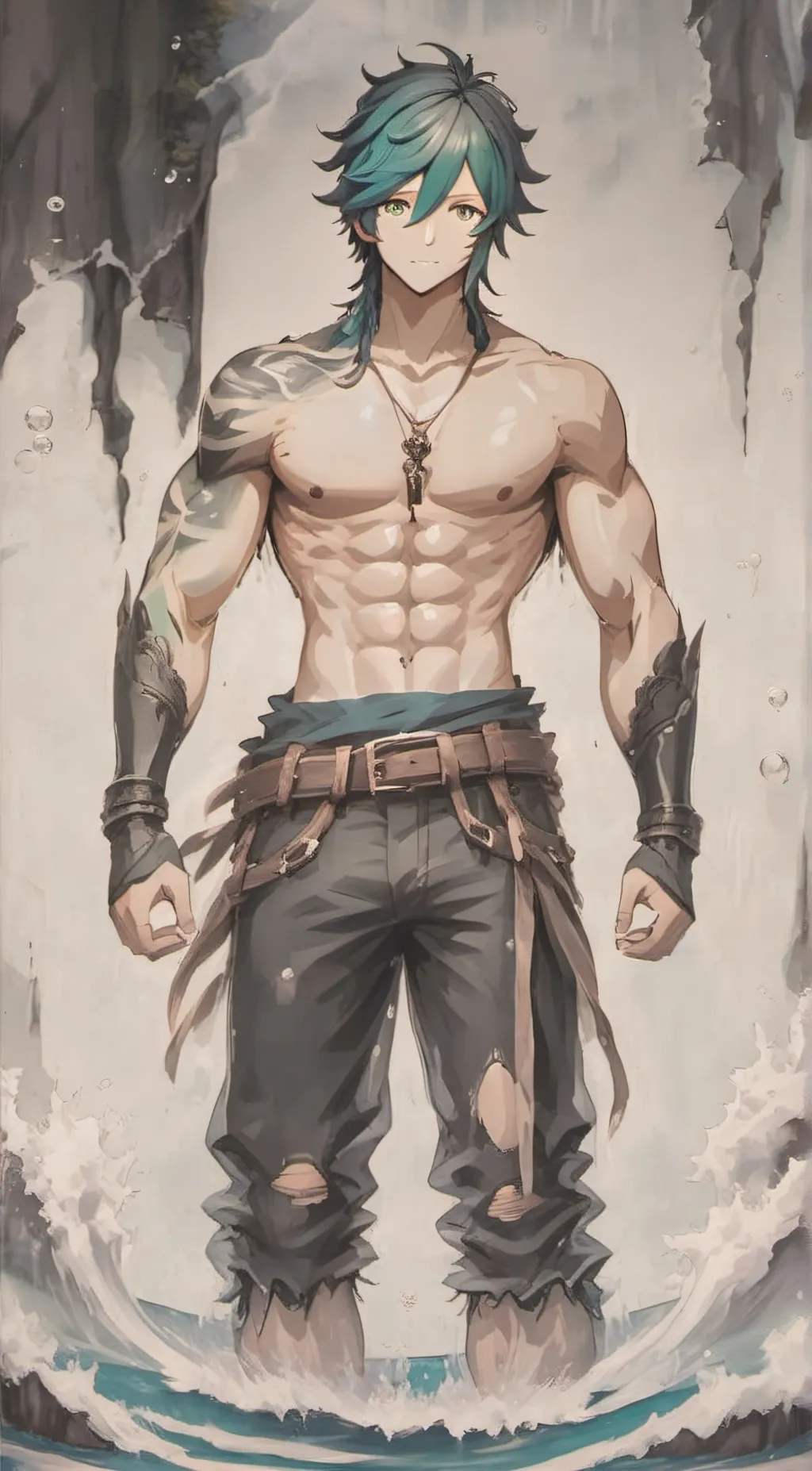 ai character: kelpie background