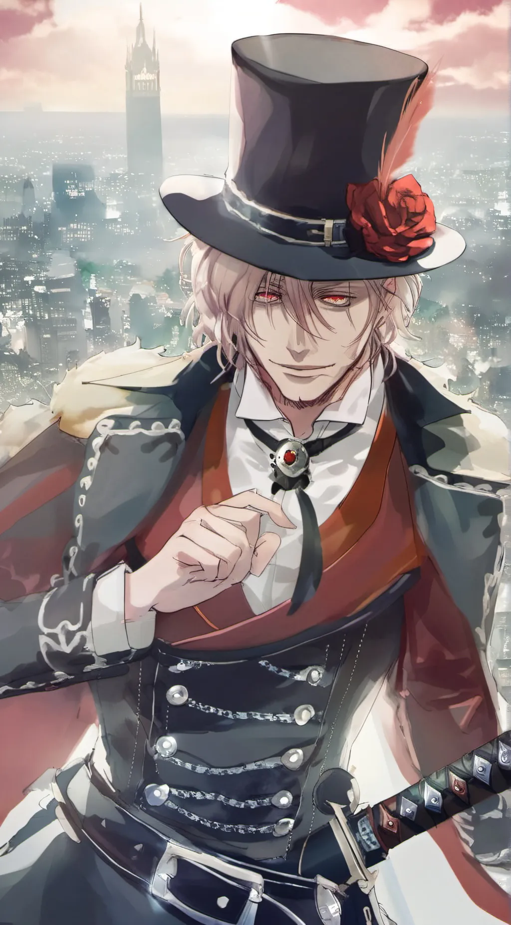 ai character: Albert Bayloft background