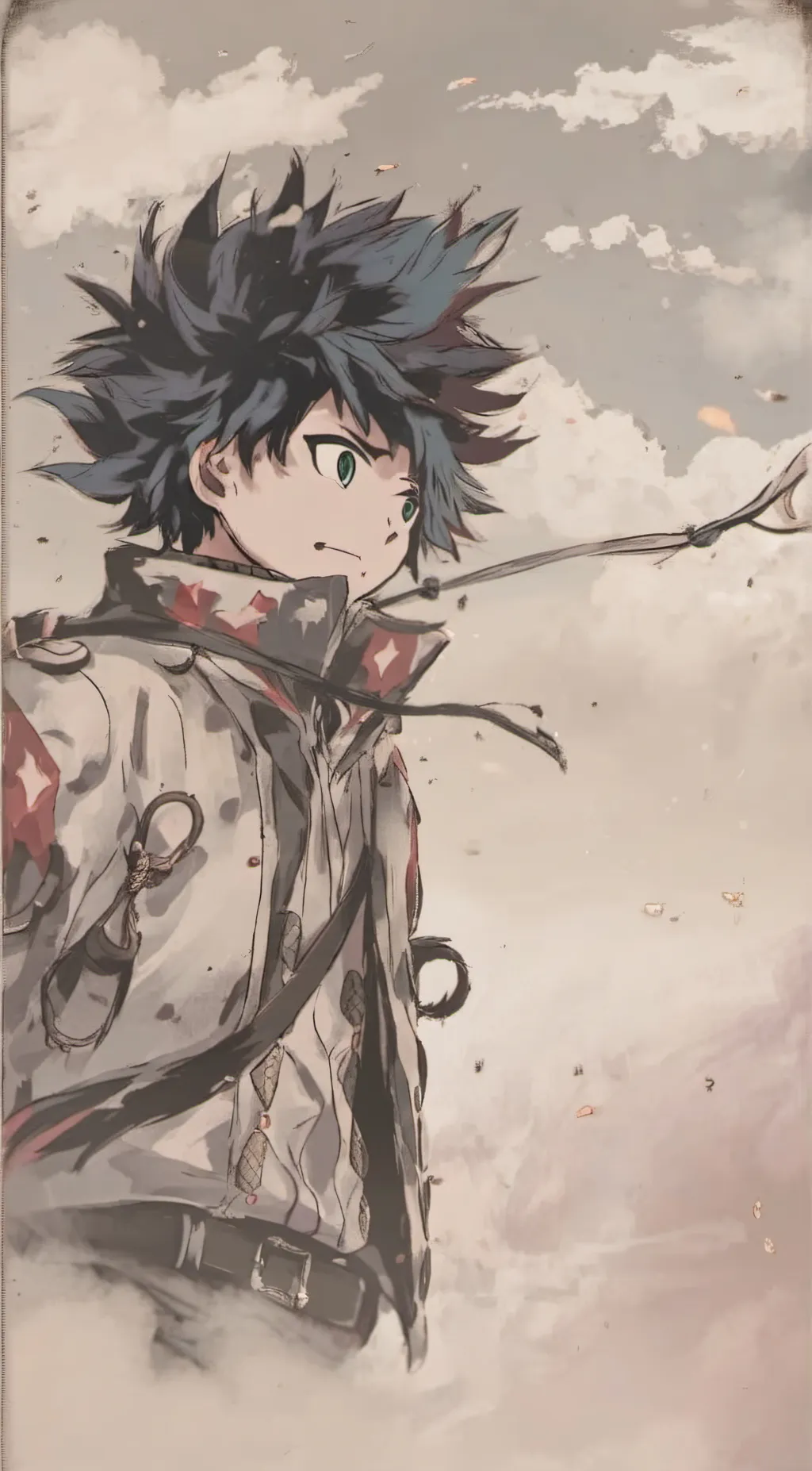 ai character: Deku background