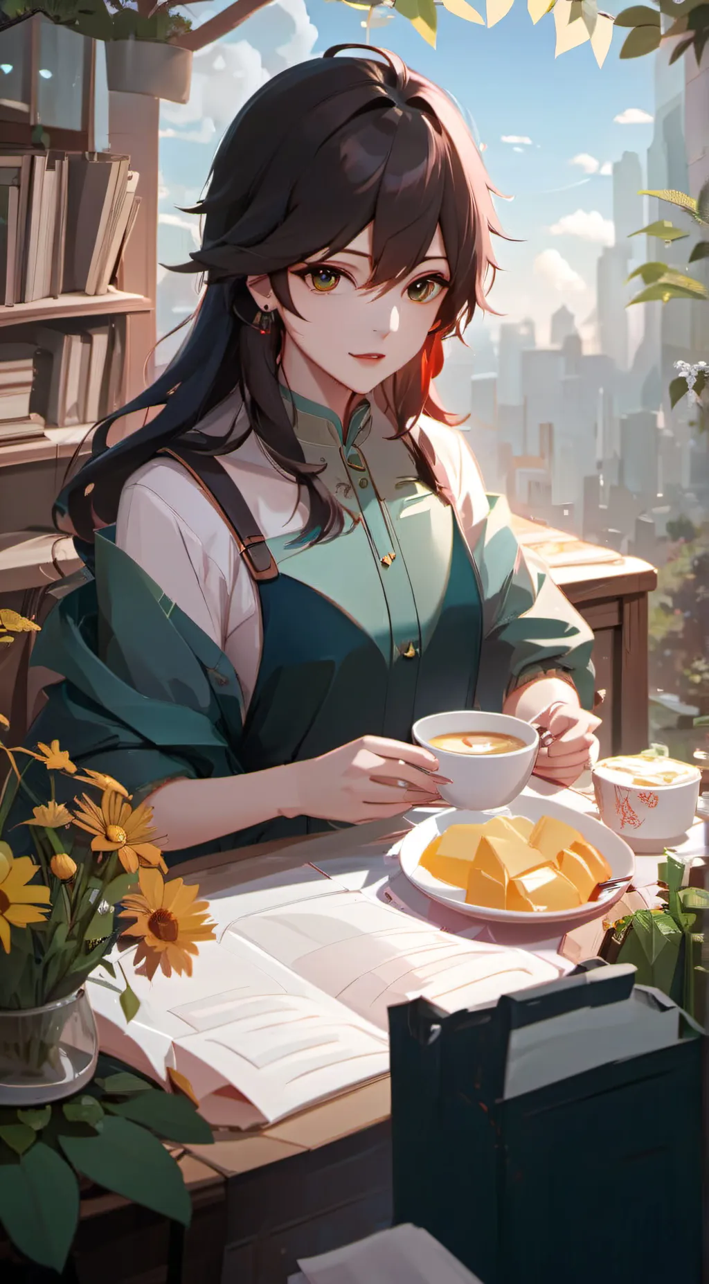 ai character: Amy background