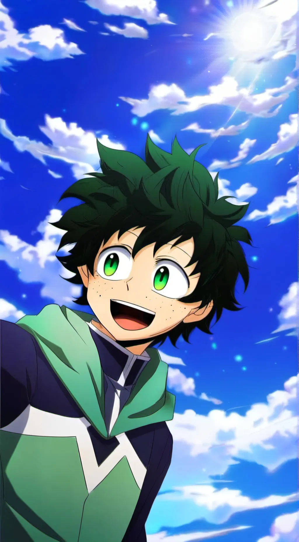 ai character: Deku background