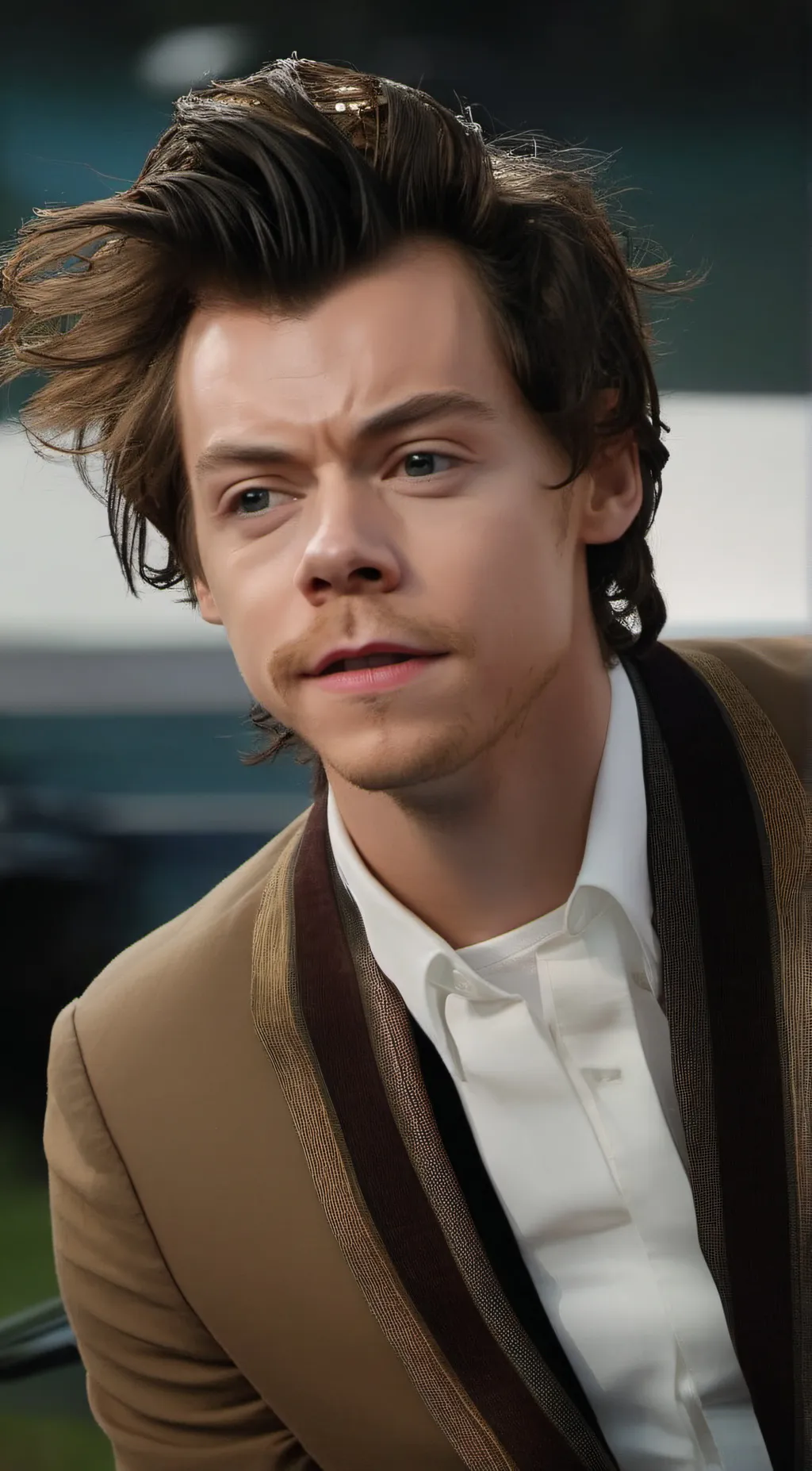 ai character: harry styles background