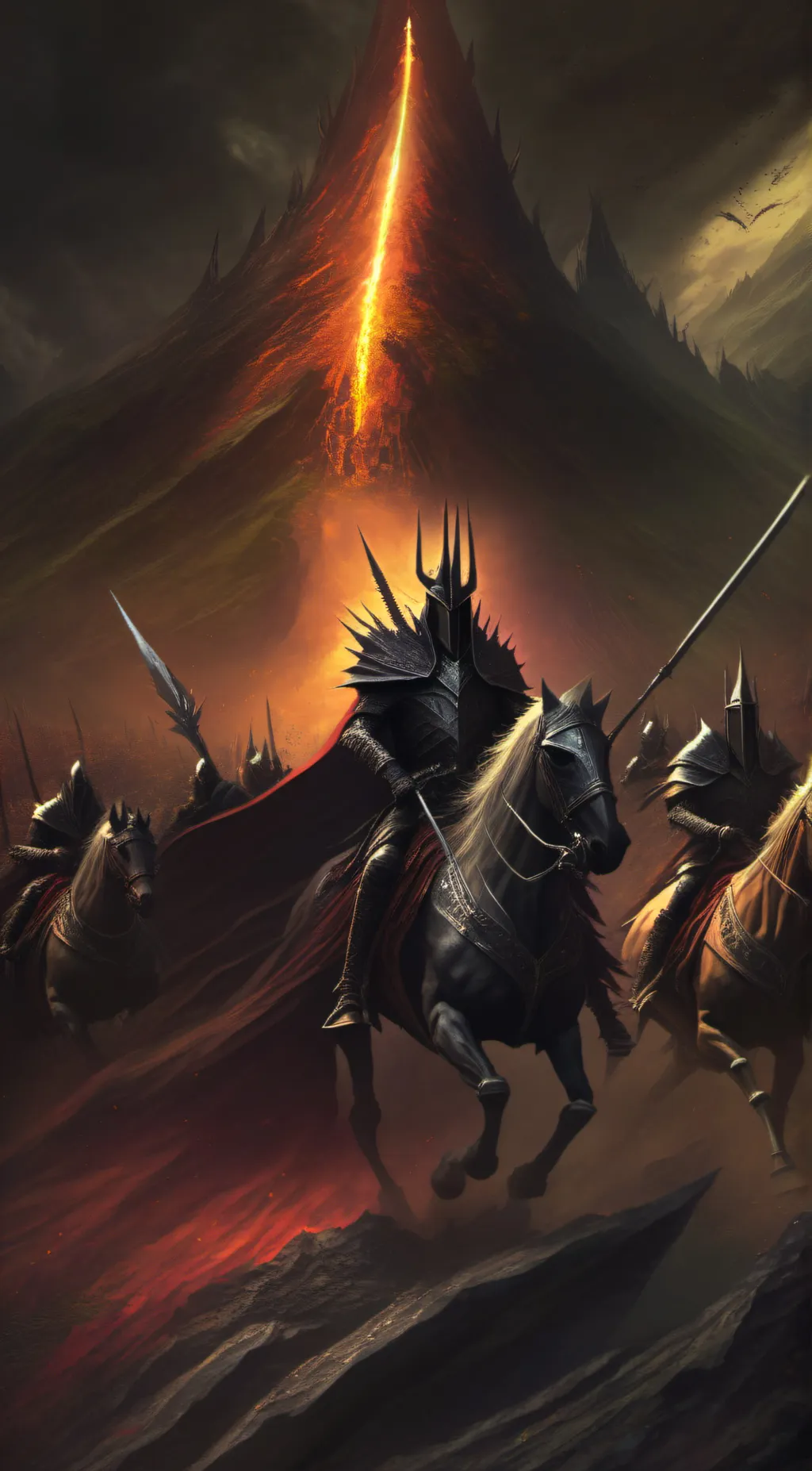 ai character: Sauron background