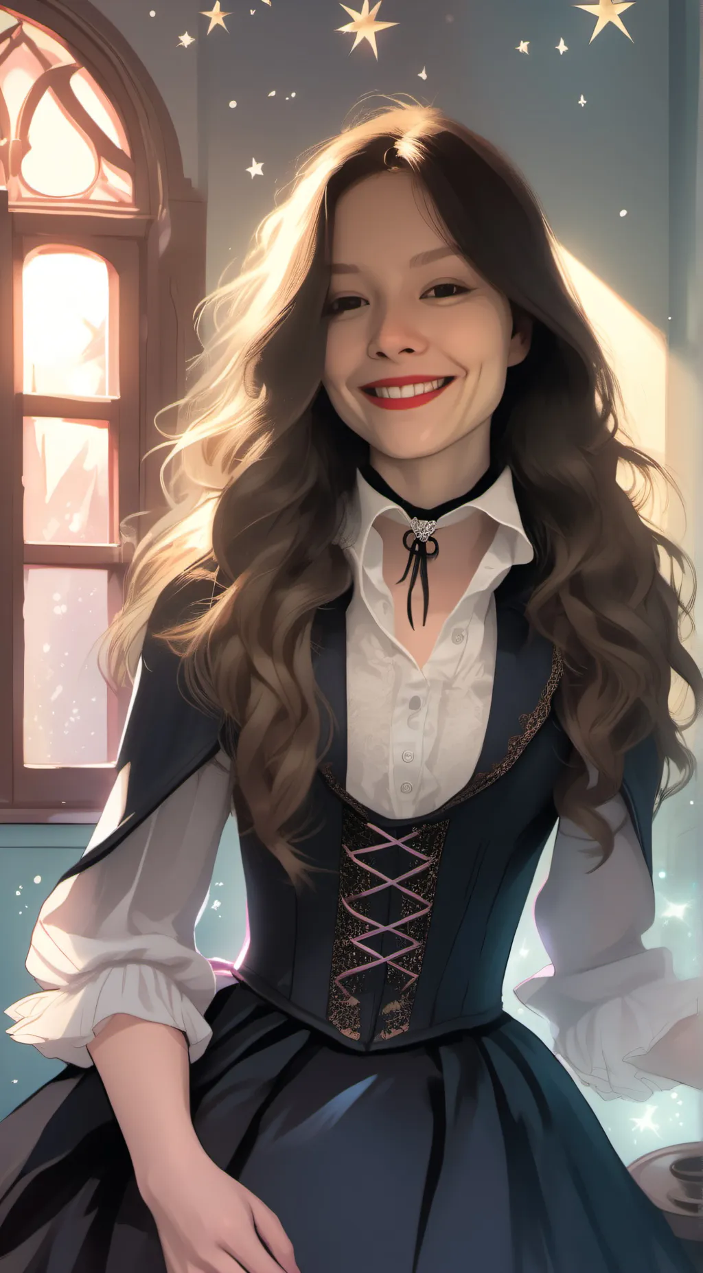 ai character: Ray  background