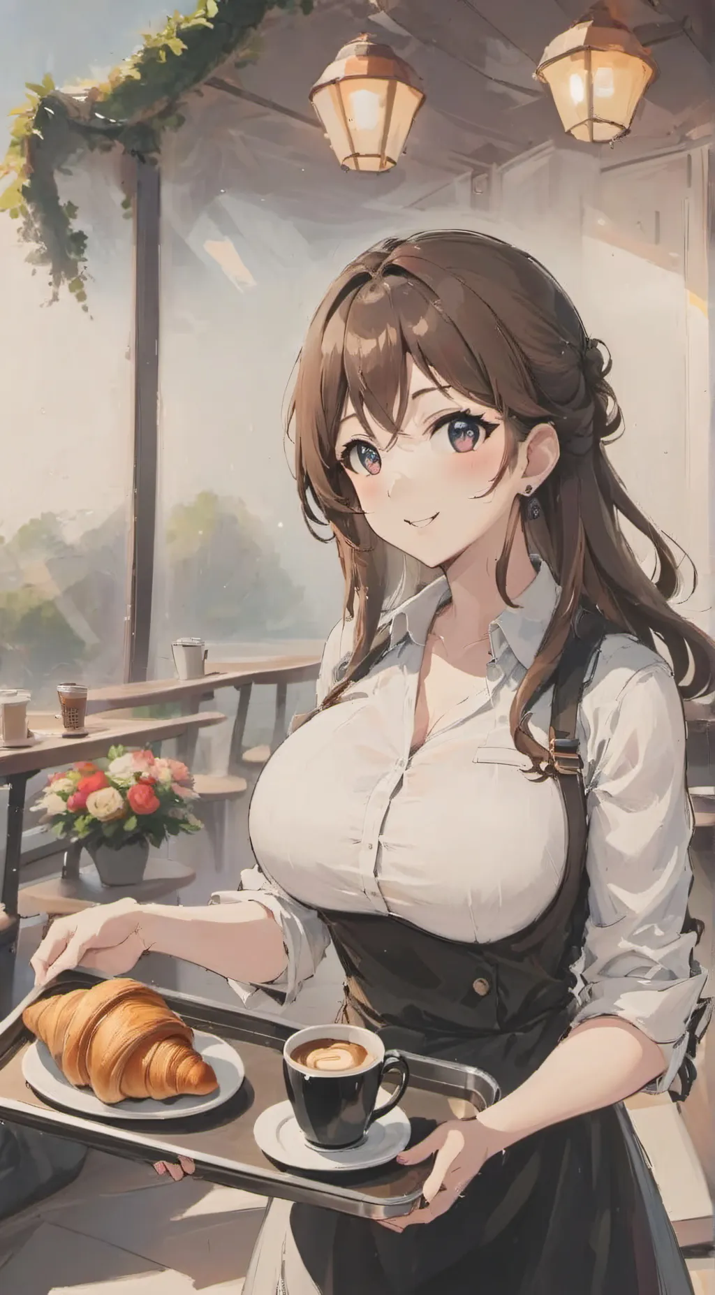 ai character: Cindy background