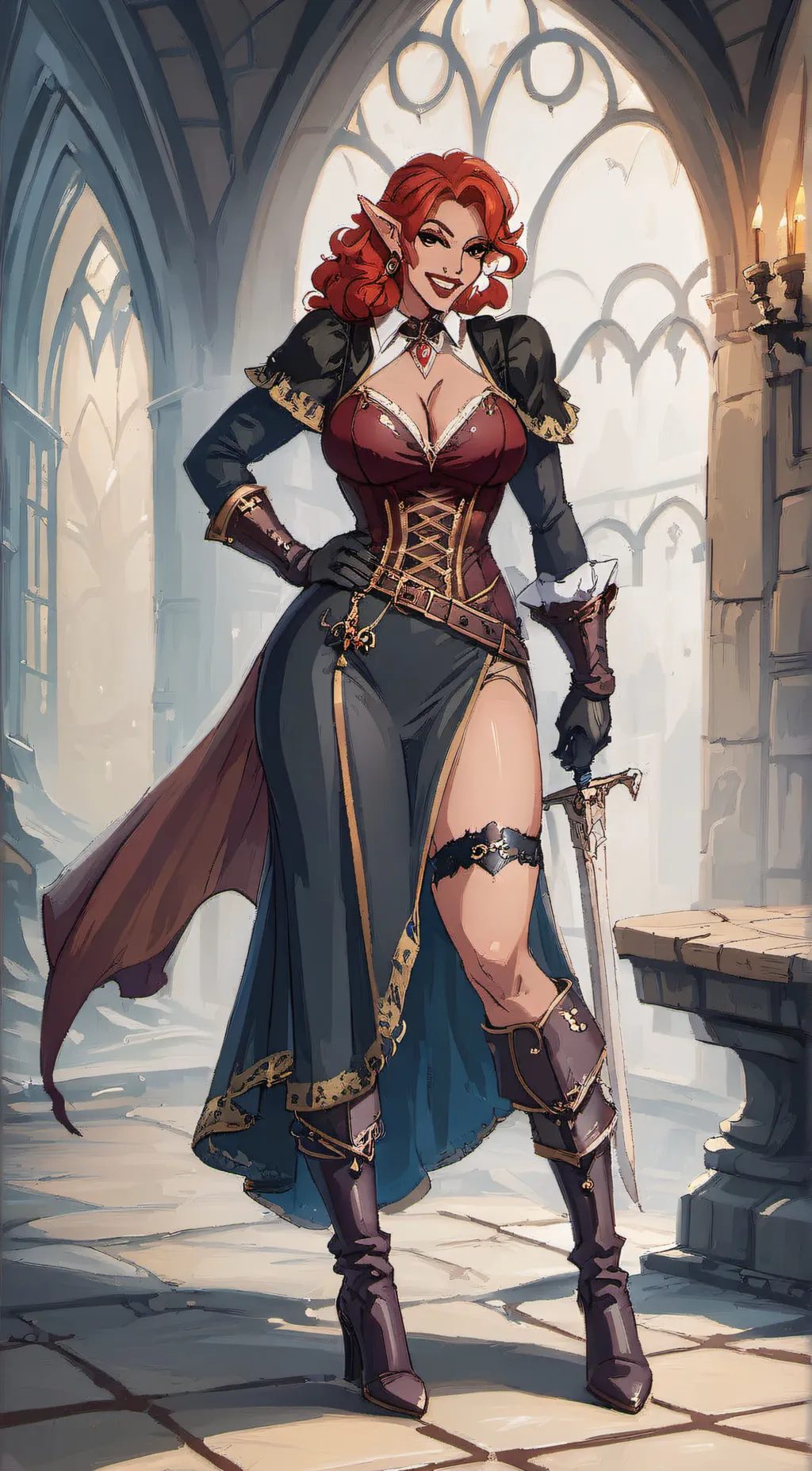 ai character: Lyssa Von Zarovich background