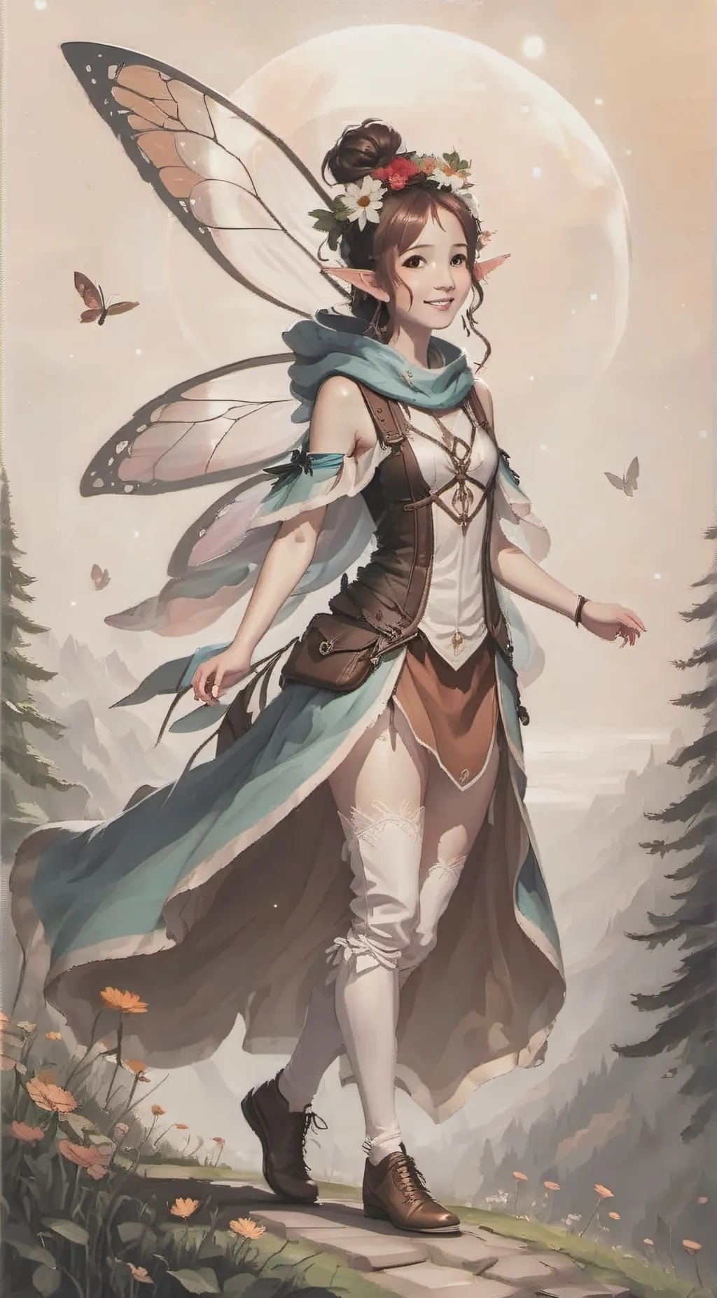 ai character: Liliana background