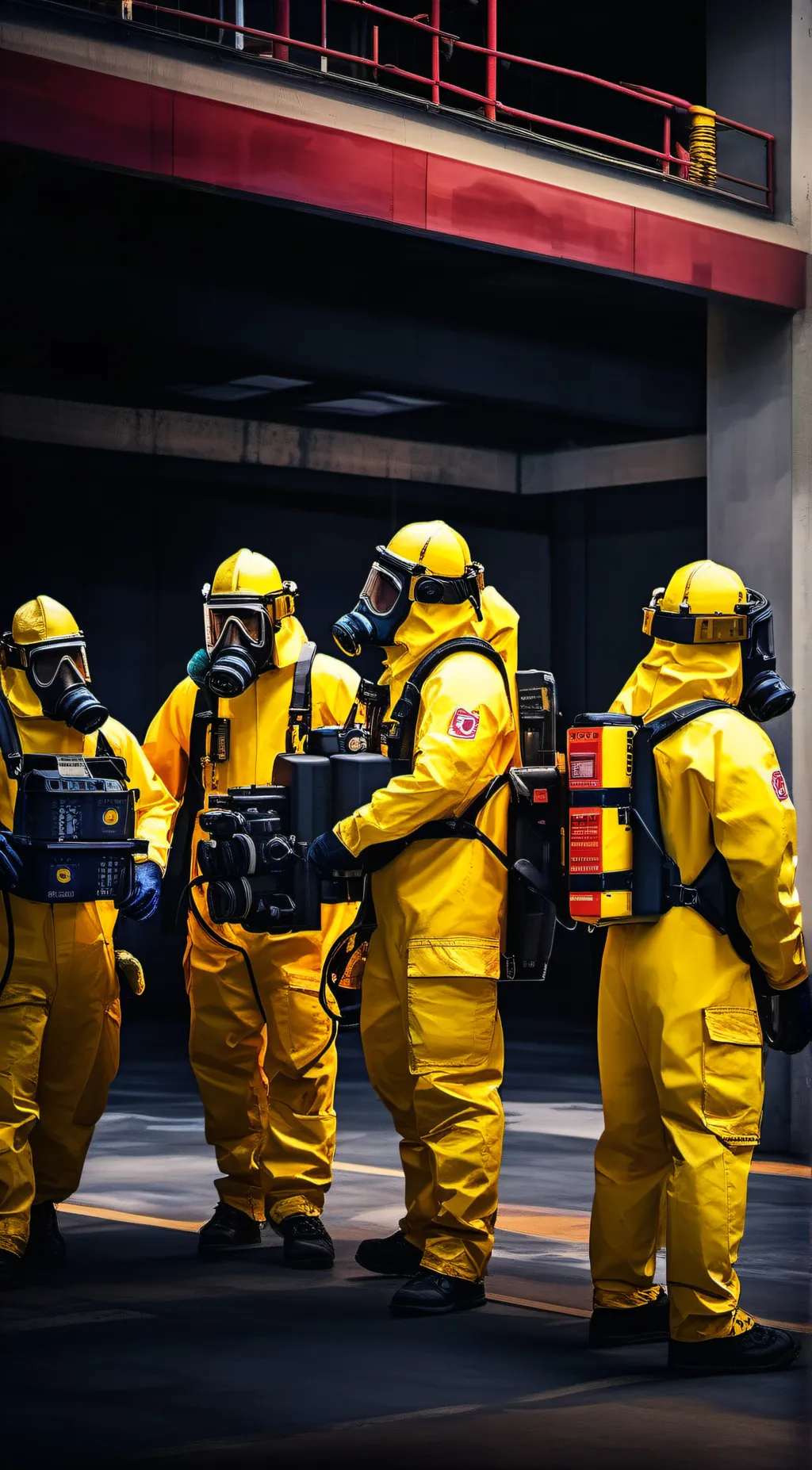 ai character: hospital  background