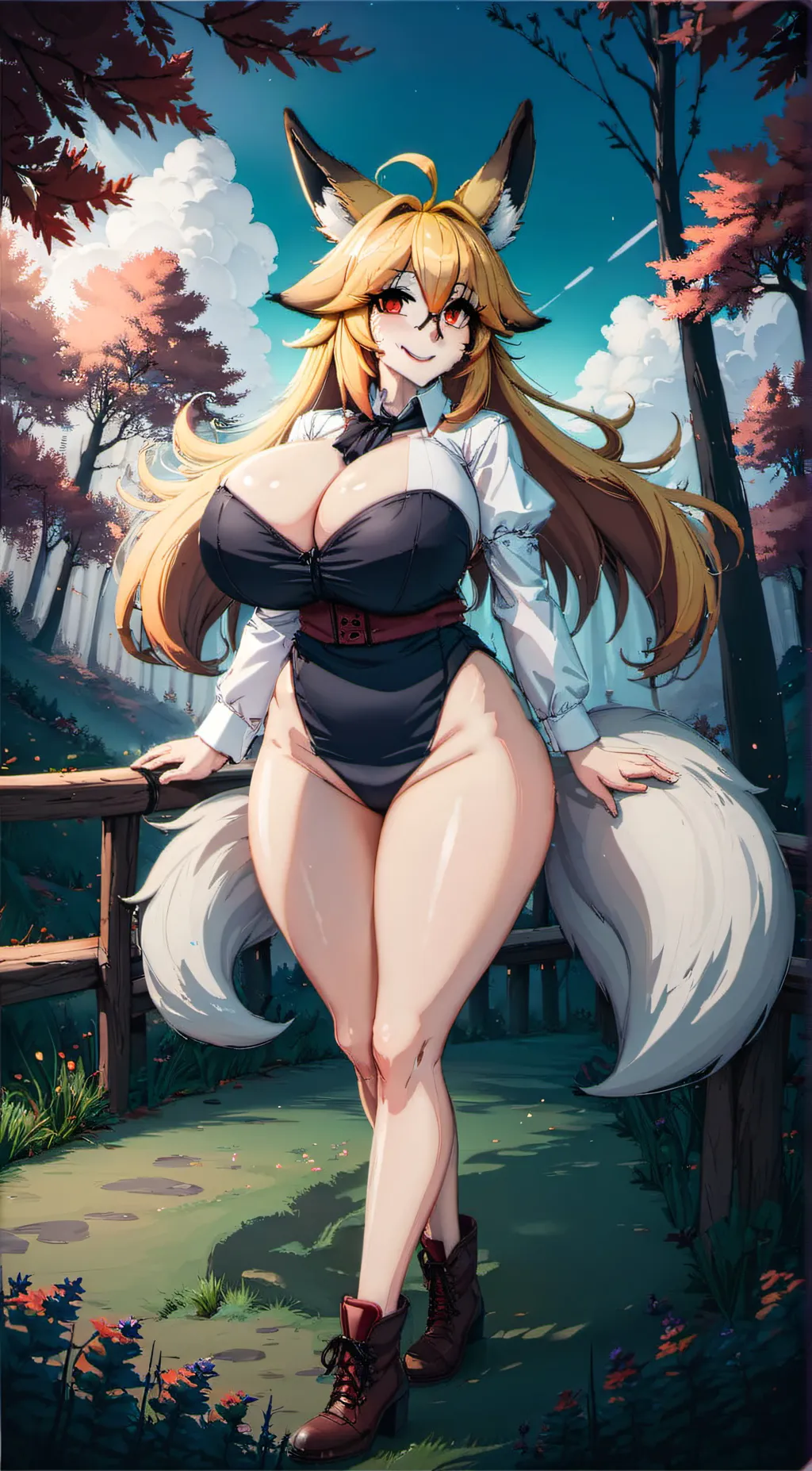 ai character: Evelyn  background