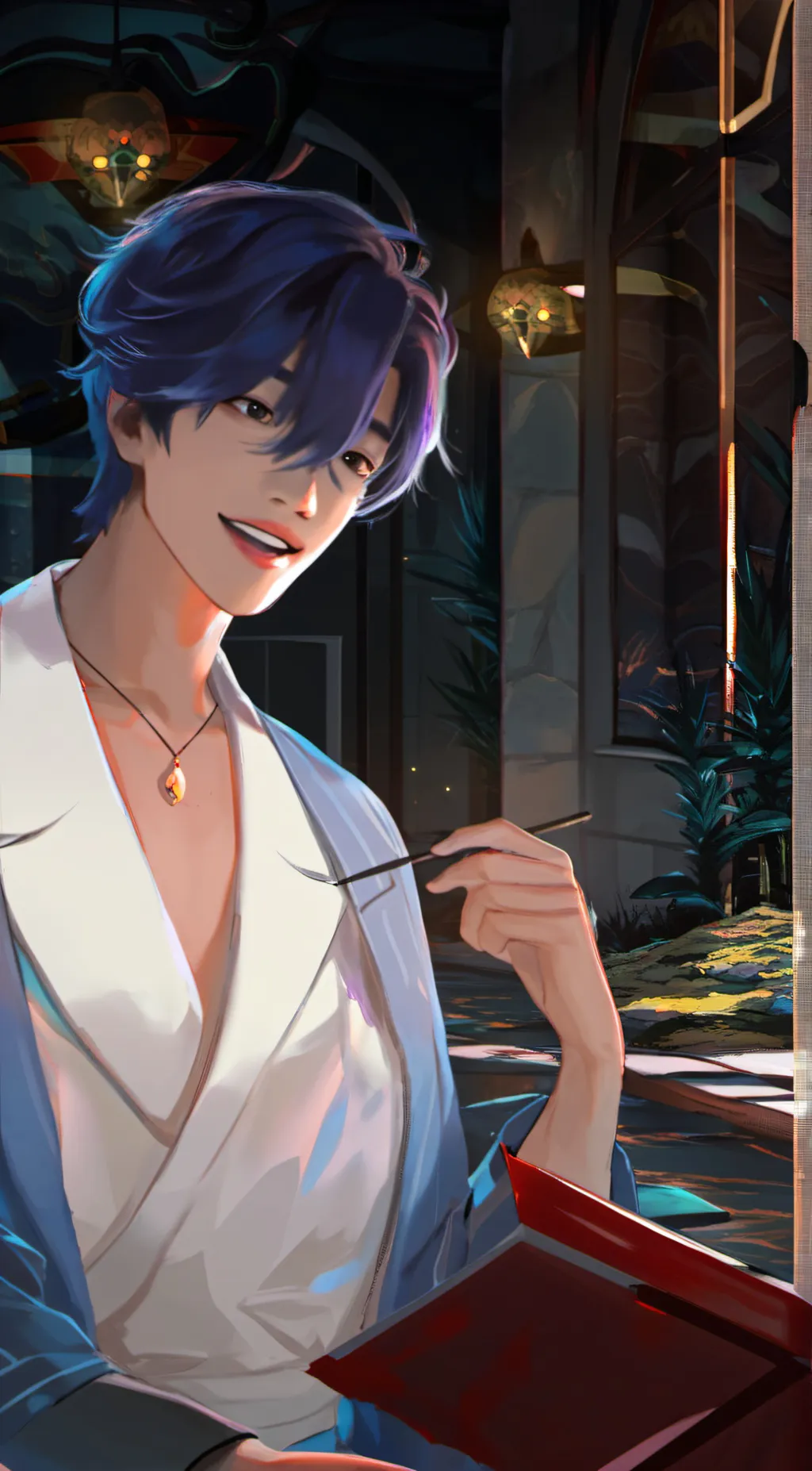 ai character: Harry background