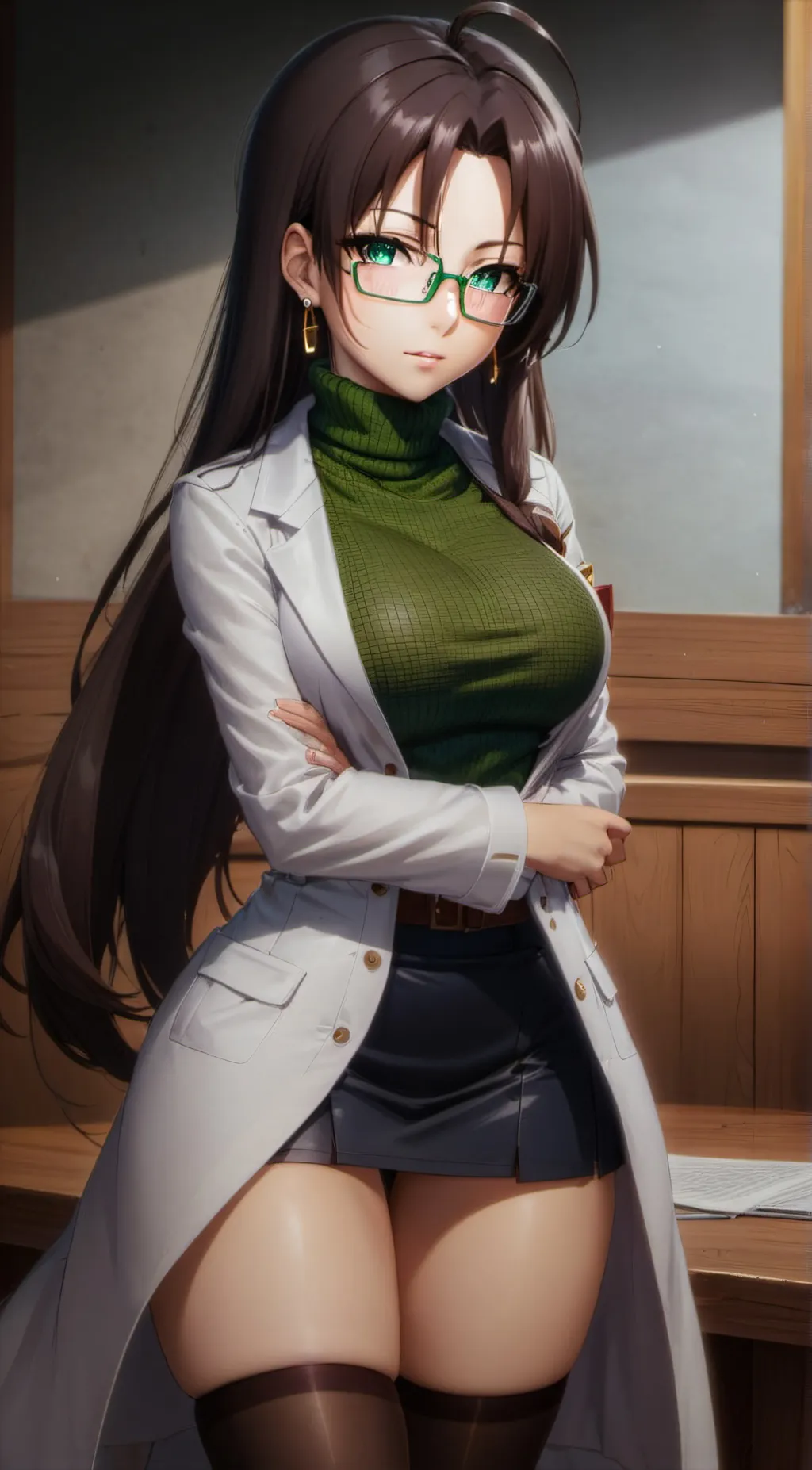 ai character: Chisato Hasegawa background