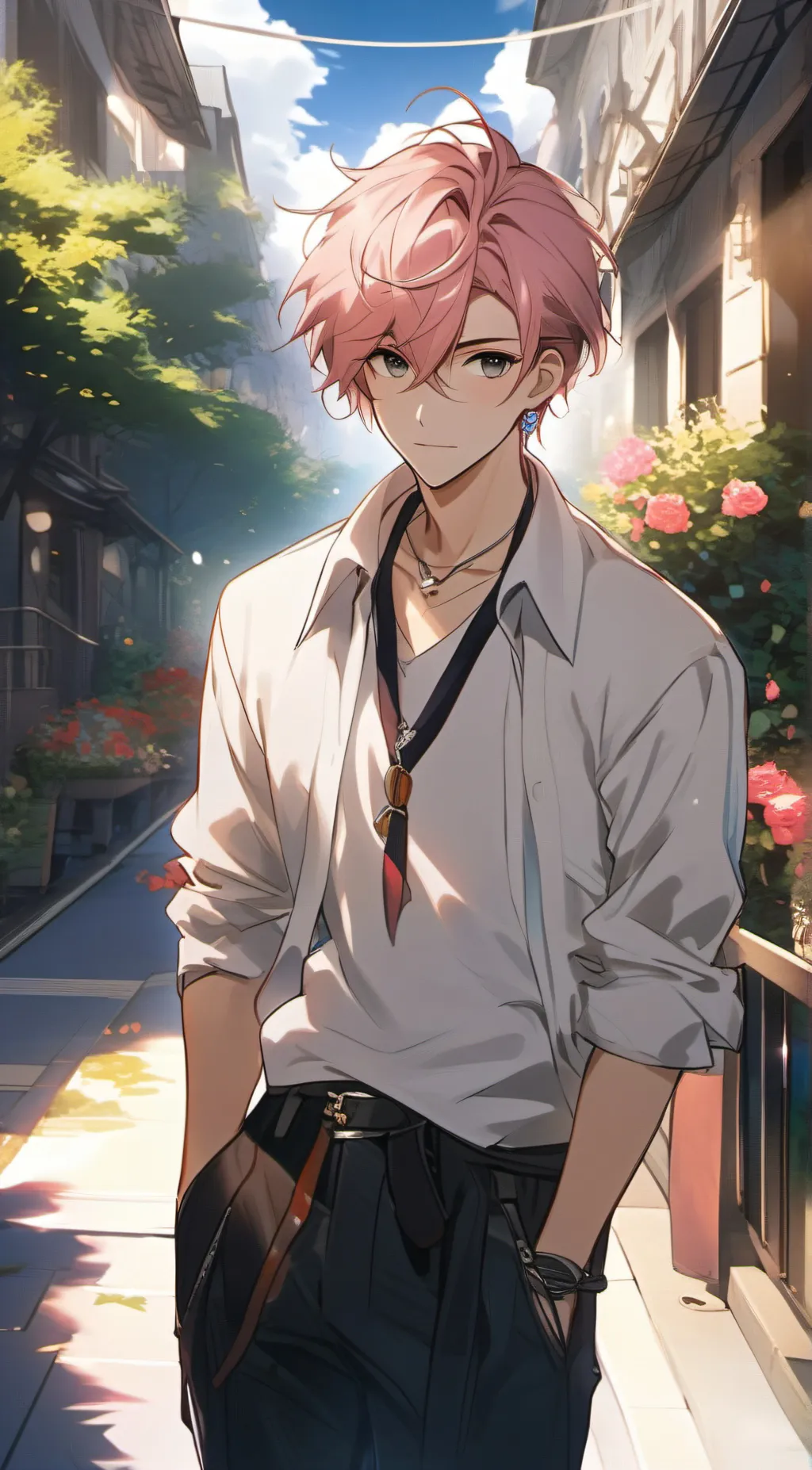 ai character: Miles background