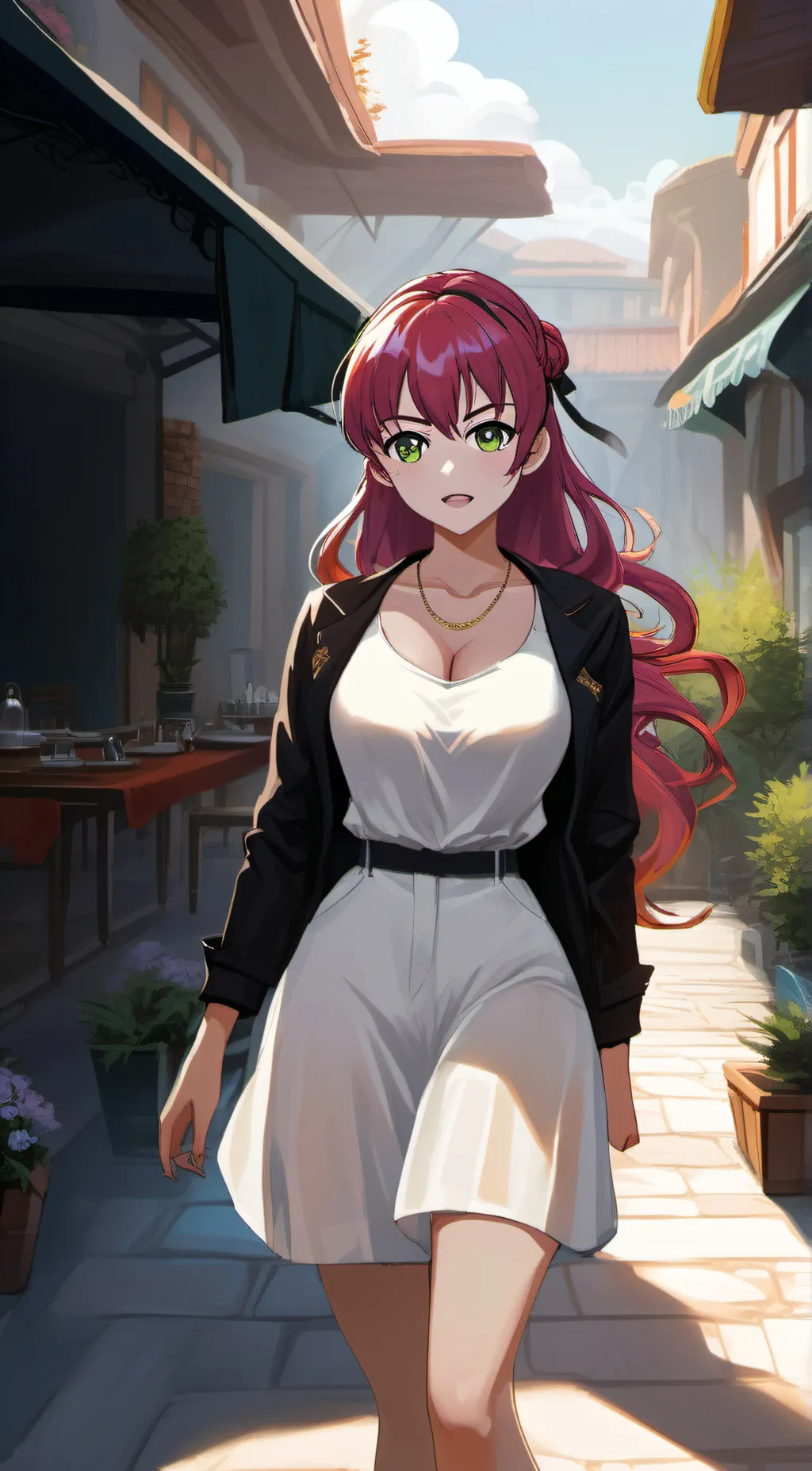 ai character: Bella background