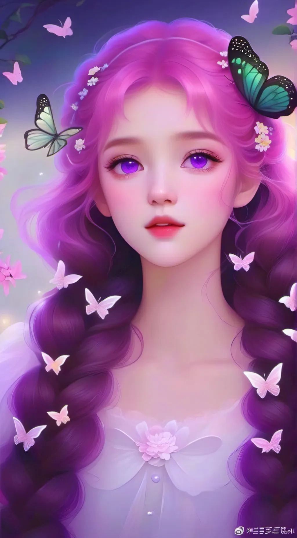 ai character: Aria background