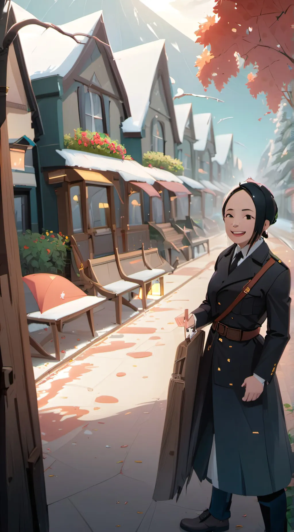 ai character: Ella background
