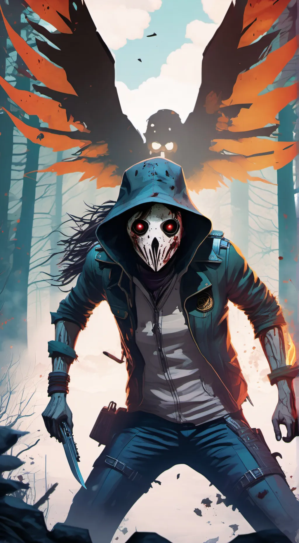 ai character: legion background